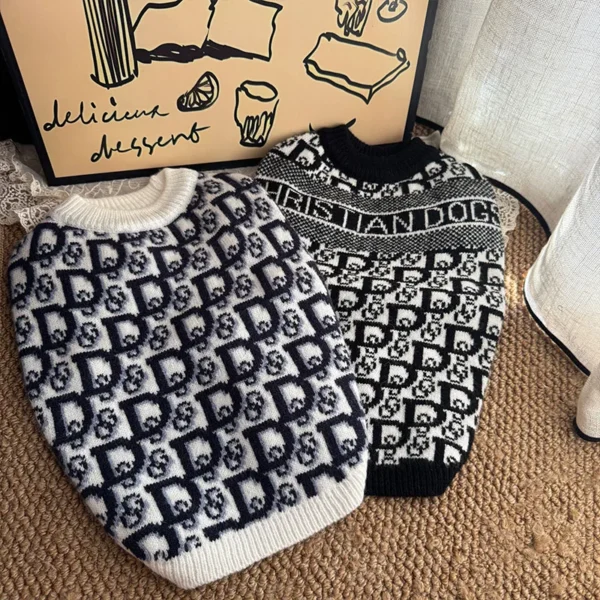 Knitted Dog Sweater
