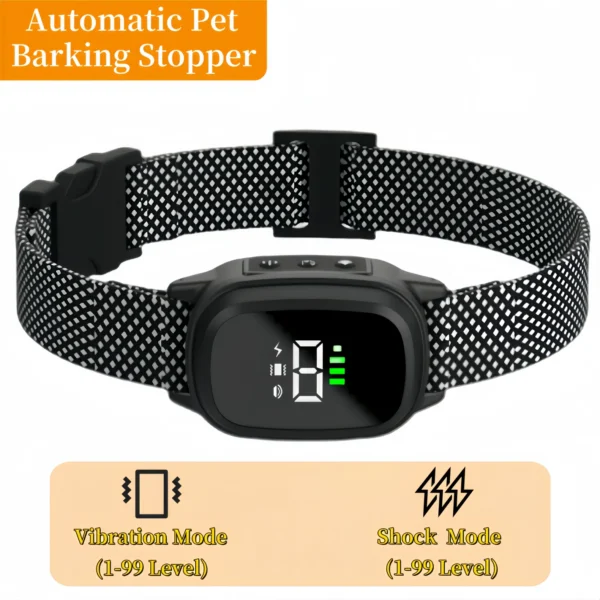 Rechargeable Waterproof Dog Bark Collar