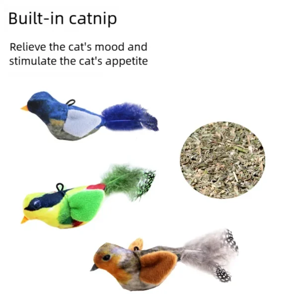 Interactive Cat Bird Toy